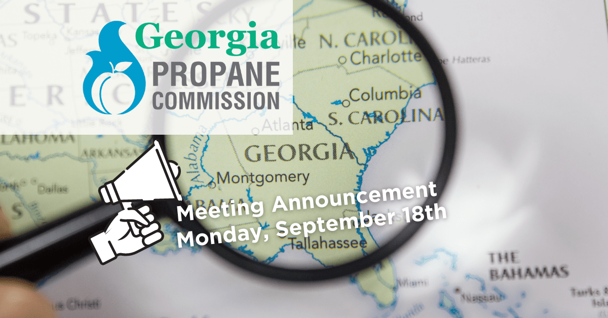 GA Agricultural Commodity Commission meeting Monday Sep 18th