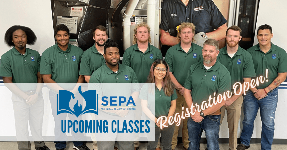 Upcoming Classes at SEPATEC in the Month of April!