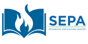 sepatec logo and website link